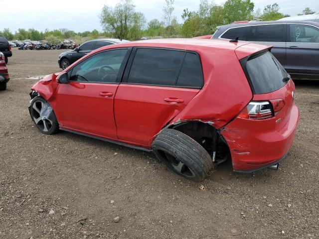 3VW4T7AUXHM030745 - 2017 VOLKSWAGEN GTI S RED photo 2