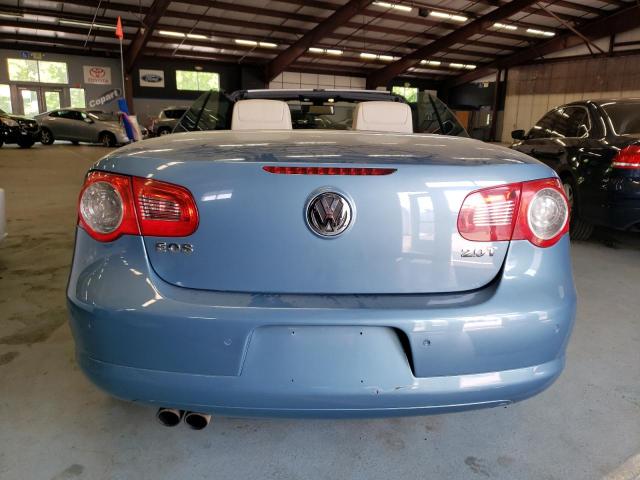 WVWFA71F89V008852 - 2009 VOLKSWAGEN EOS LUX 蓝色 照片 6