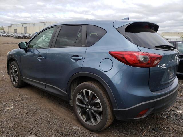 JM3KE4DY6G0809098 - 2016 MAZDA CX-5 GT BLUE photo 2