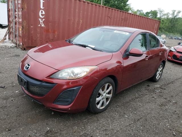 JM1BL1SG7A1260522 - 2010 MAZDA MAZDA3 I BURGUNDY photo 1