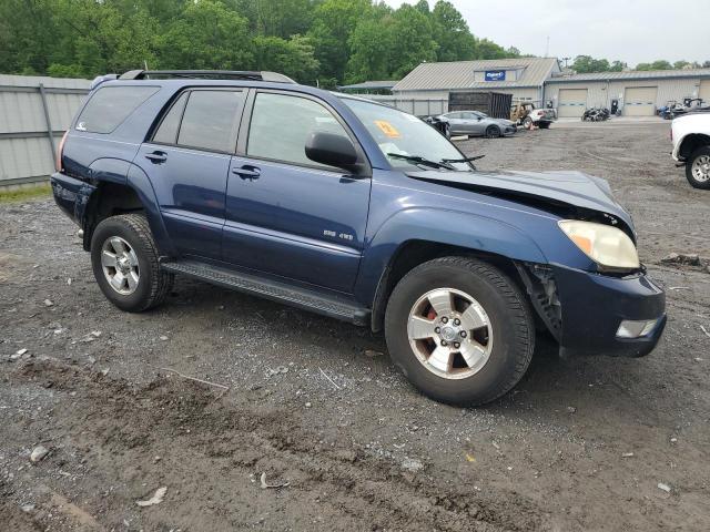 JTEBU14R958050654 - 2005 TOYOTA 4RUNNER SR5 BLUE photo 4