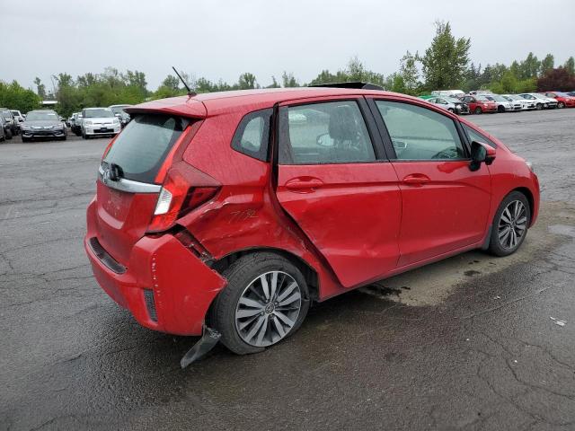 3HGGK5H84FM739847 - 2015 HONDA FIT EX RED photo 3