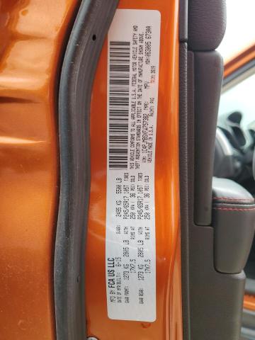 1C4PJMBSXFW757382 - 2015 JEEP CHEROKEE TRAILHAWK ORANGE photo 12