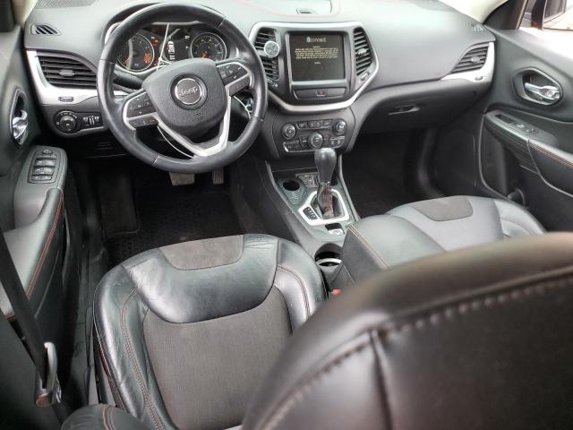 1C4PJMBSXFW757382 - 2015 JEEP CHEROKEE TRAILHAWK ORANGE photo 8