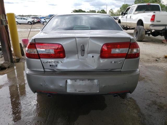 3LNHM26T07R641529 - 2007 LINCOLN MKZ SILVER photo 6