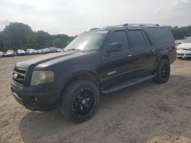 1FMFK20557LA01791 - 2007 FORD EXPEDITION EL LIMITED BLACK photo 1