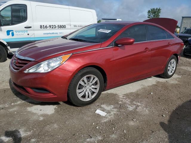 5NPEB4AC4CH495164 - 2012 HYUNDAI SONATA GLS BURGUNDY photo 1