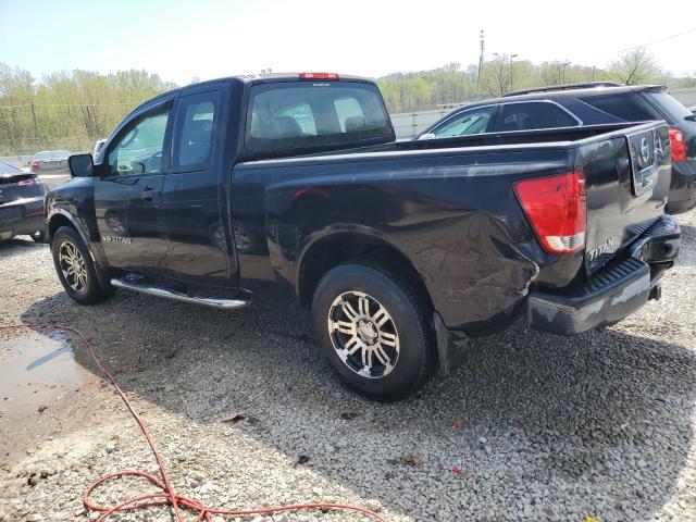 1N6BA06A09N305274 - 2009 NISSAN TITAN XE შავი ფოტო 2