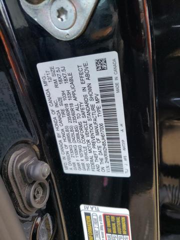 2HKRW2H85JH617006 - 2022 HONDA CR-V EXL BLACK photo 13