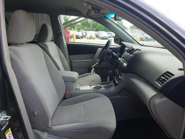 5TDBK3EH0CS151103 - 2012 TOYOTA HIGHLANDER BASE Gris photo 5