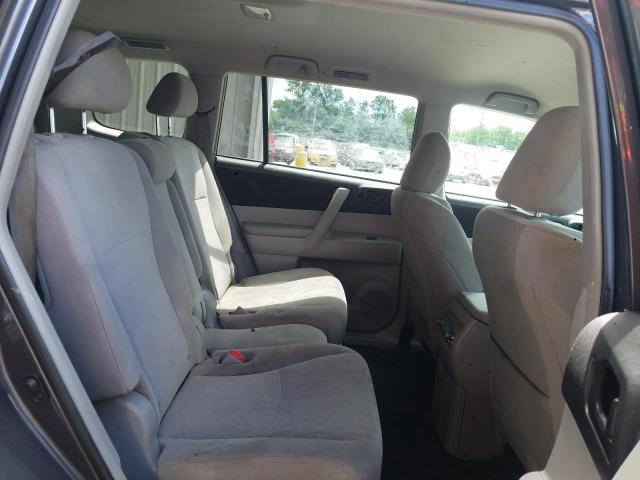 5TDBK3EH0CS151103 - 2012 TOYOTA HIGHLANDER BASE Gris photo 6