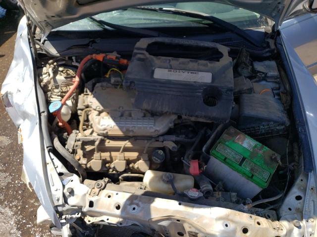 JHMCN36405C016794 - 2005 HONDA ACCORD HYBRID SILVER photo 11