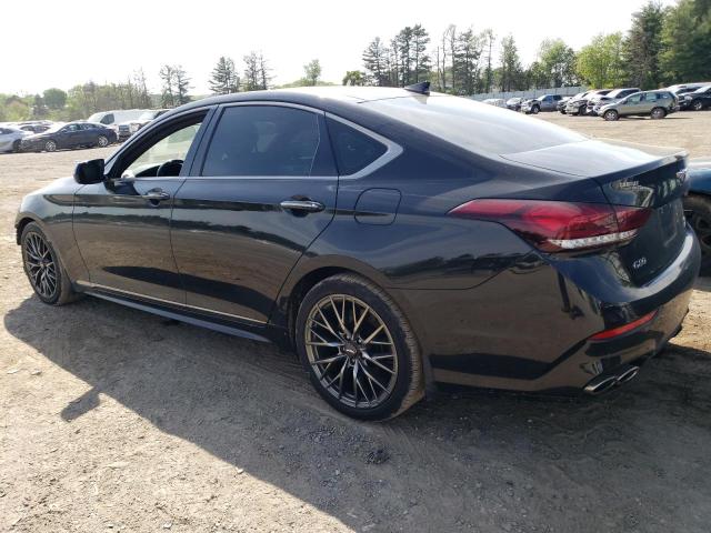 KMTFN4JB3KU326990 - 2019 GENESIS G80 BASE BLACK photo 2