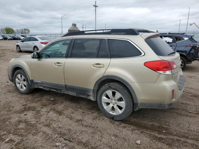 4S4BRCKC4A3314558 - 2010 SUBARU OUTBACK 2.5I LIMITED TAN photo 2