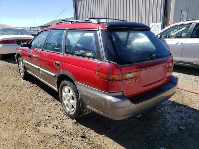 4S3BG6857W7604085 - 1998 SUBARU LEGACY 30TH ANNIVERSARY OUTBACK RED photo 3