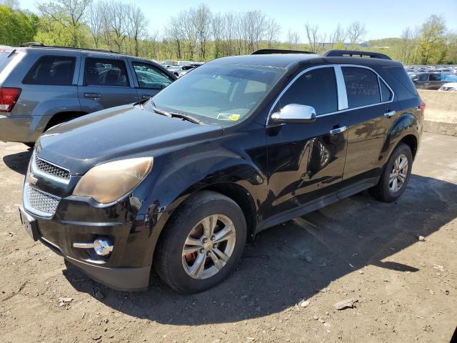 2GNFLEEK8C6106000 - 2012 CHEVROLET EQUINOX LT BLACK photo 1