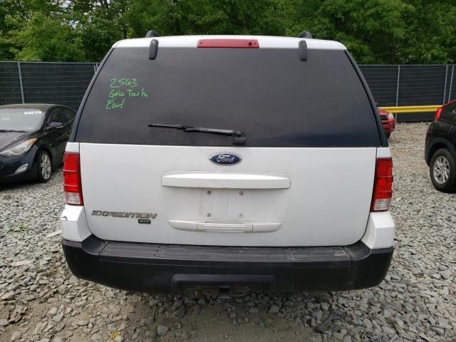 1FMPU16545LA78293 - 2005 FORD EXPEDITION XLT WHITE photo 6