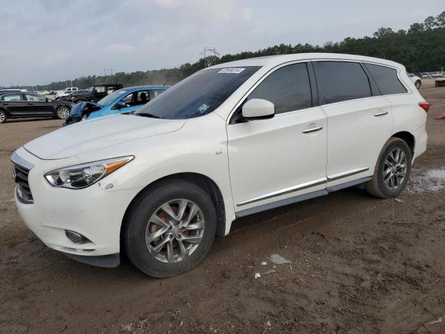 5N1AL0MN2EC521319 - 2014 INFINITI QX60 WHITE photo 1