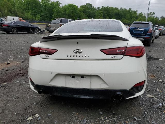 JN1CV7EL3HM321127 - 2017 INFINITI Q60 BASE WHITE photo 6