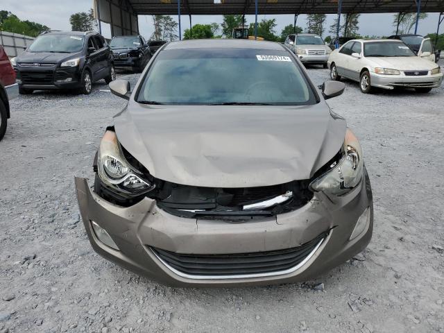 5NPDH4AE5DH240049 - 2013 HYUNDAI ELANTRA GLS BEIGE photo 5