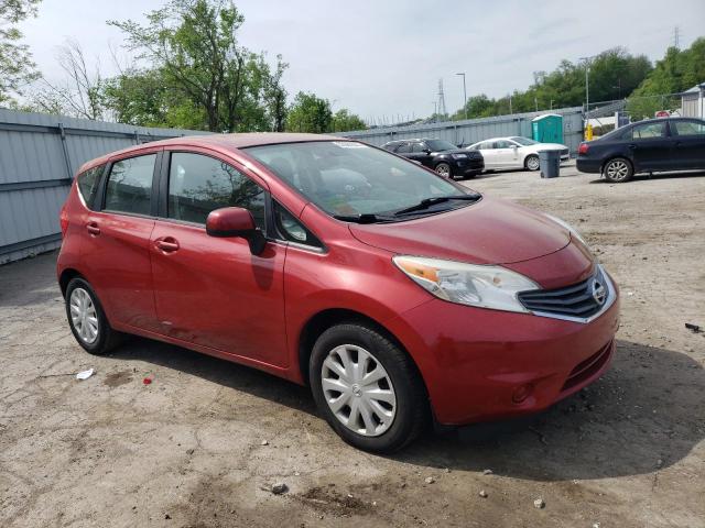 3N1CE2CP3EL436938 - 2014 NISSAN VERSA NOTE S MAROON photo 4