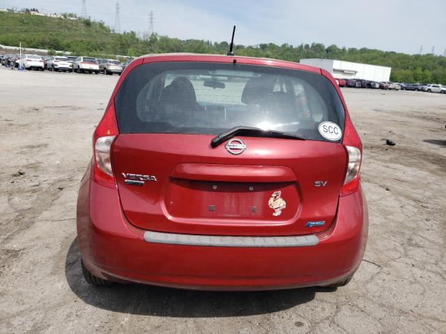 3N1CE2CP3EL436938 - 2014 NISSAN VERSA NOTE S MAROON photo 6