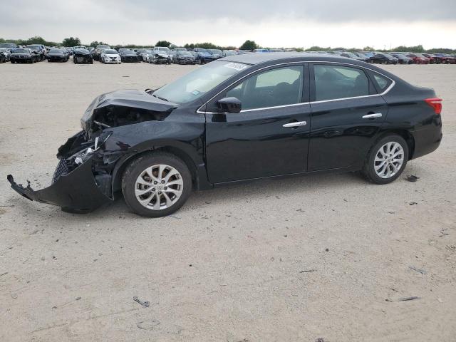 3N1AB7AP6KY373350 - 2019 NISSAN SENTRA S BLACK photo 1