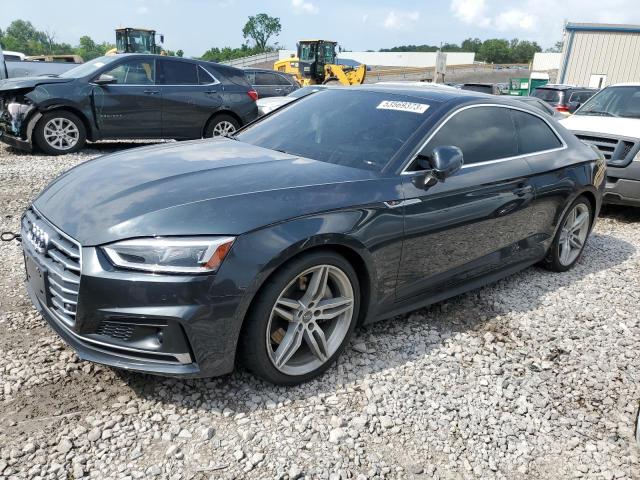 WAUUNAF56JA035050 - 2018 AUDI A5 PRESTIGE S-LINE GRAY photo 1