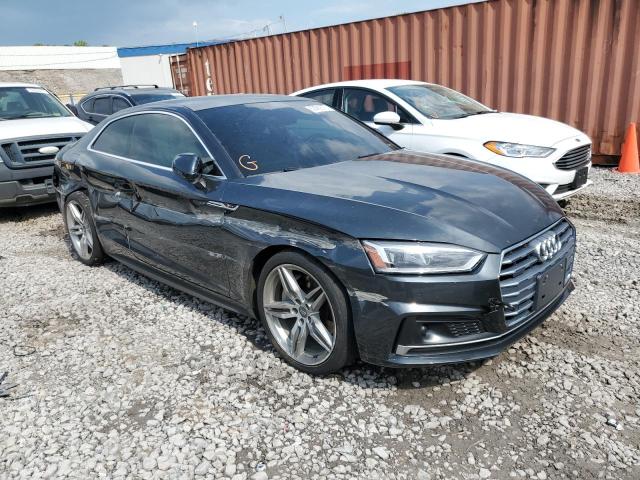 WAUUNAF56JA035050 - 2018 AUDI A5 PRESTIGE S-LINE GRAY photo 4