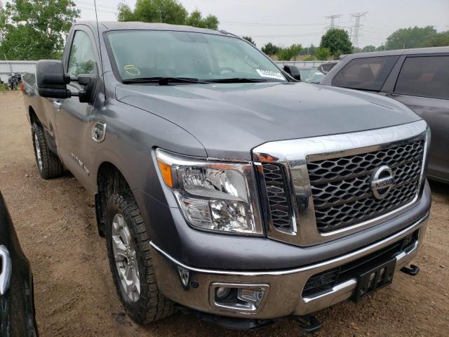 1N6BA1RP5HN553427 - 2017 NISSAN TITAN XD S GRAY photo 4