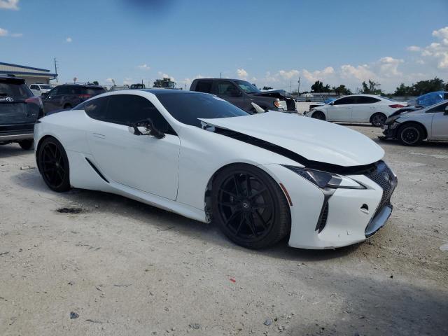 JTHHP5AY8JA005778 - 2018 LEXUS LC 500 WHITE photo 4