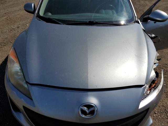 JM1BL1U79D1830909 - 2013 MAZDA 3 I GRAY photo 11