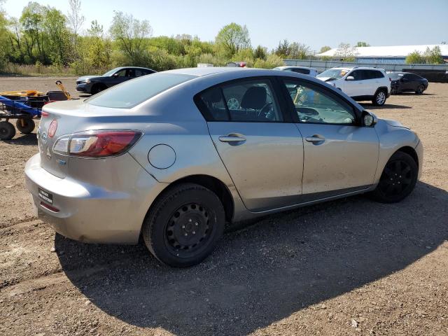 JM1BL1U79D1830909 - 2013 MAZDA 3 I GRAY photo 3