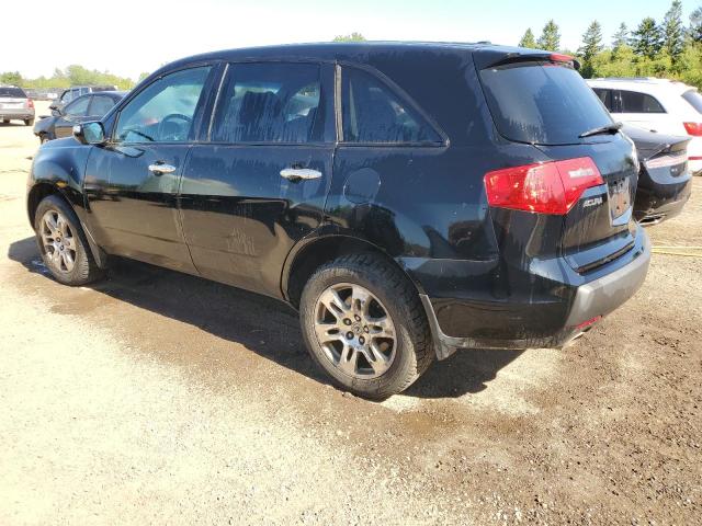 2HNYD28689H005932 - 2009 ACURA MDX TECHNOLOGY BLACK photo 2