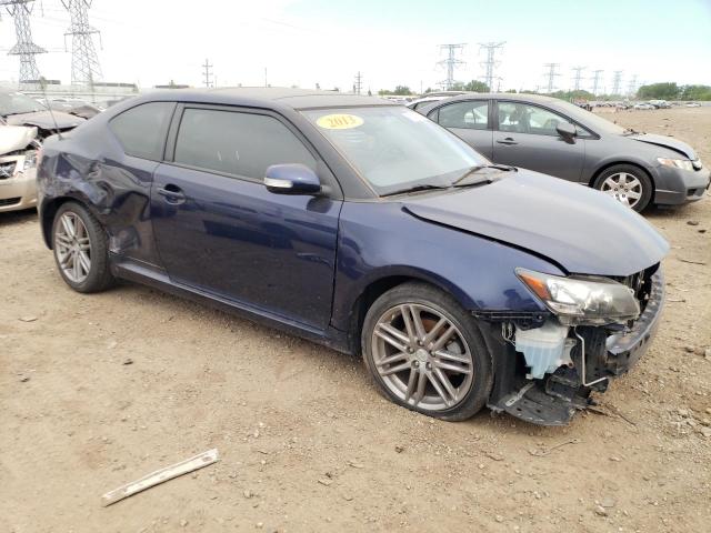 JTKJF5C79D3061126 - 2013 TOYOTA SCION TC 蓝色 照片 4