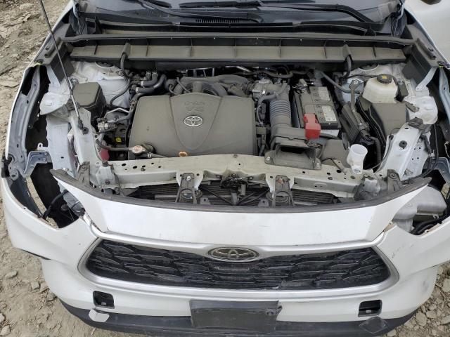 5TDGZRBHXNS591325 - 2022 TOYOTA HIGHLANDER XLE WHITE photo 12