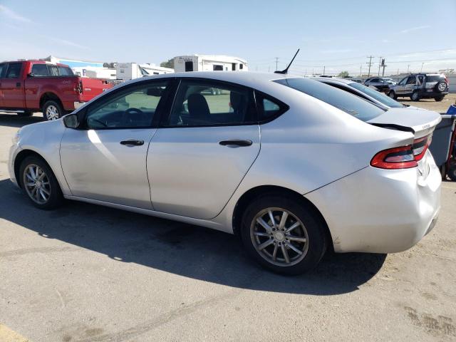 1C3CDFAA2DD141506 - 2013 DODGE DART SE SILVER photo 2