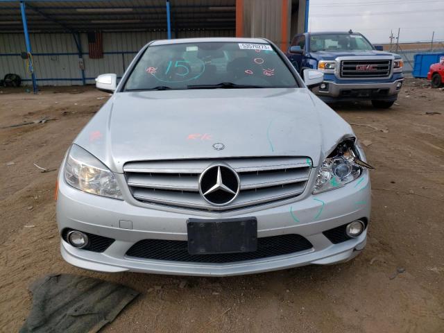 WDDGF81X09R051570 - 2009 MERCEDES-BENZ C 300 4MATIC SILVER photo 5