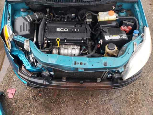 KL1TD66E49B328876 - 2009 CHEVROLET AVEO LS Mavi foto 11