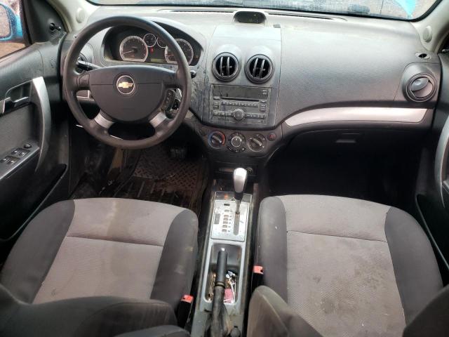 KL1TD66E49B328876 - 2009 CHEVROLET AVEO LS Mavi foto 8