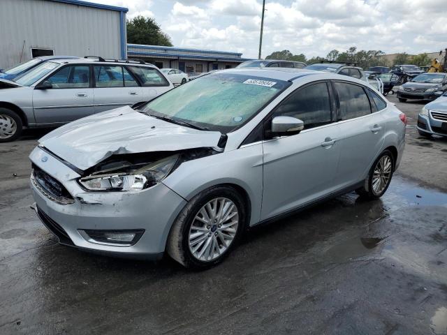 1FADP3J27FL234843 - 2015 FORD FOCUS TITANIUM SILVER photo 1