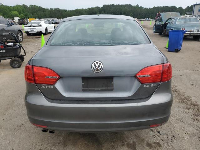 3VWDX7AJ0CM300083 - 2012 VOLKSWAGEN JETTA SE GRAY photo 6