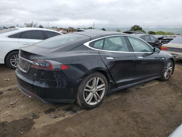 5YJSA1E12FF111396 - 2015 TESLA MODEL S შავი ფოტო 3