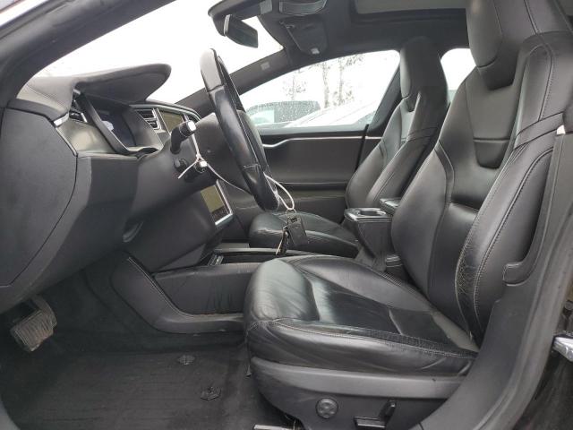 5YJSA1E12FF111396 - 2015 TESLA MODEL S შავი ფოტო 7