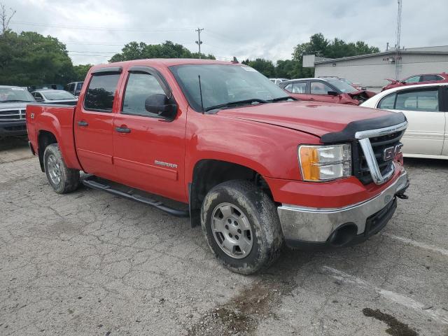 3GTP2VE30BG143795 - 2011 GMC SIERRA K1500 SLE RED photo 4