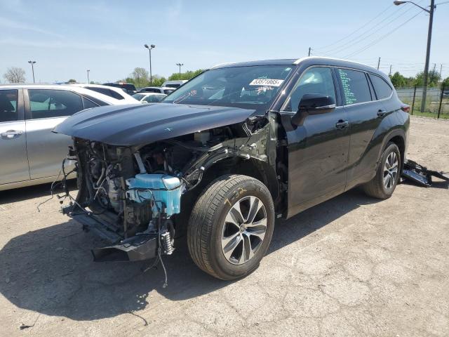 5TDGZRBH6NS234336 - 2022 TOYOTA HIGHLANDER XLE 紫色 照片 1