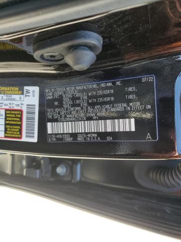 5TDGZRBH6NS234336 - 2022 TOYOTA HIGHLANDER XLE 紫色 照片 14