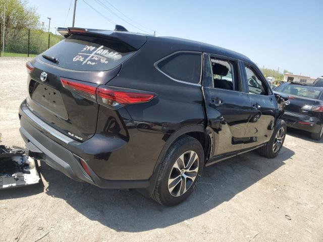 5TDGZRBH6NS234336 - 2022 TOYOTA HIGHLANDER XLE 紫色 照片 3