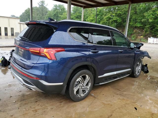 5NMS64AJ4MH325441 - 2021 HYUNDAI SANTA FE SEL BLUE photo 3