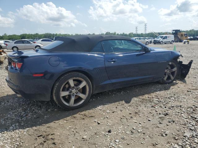 2G1FK3DJ1B9172970 - 2011 CHEVROLET CAMARO 2SS BLUE photo 3